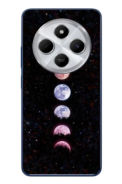 Le Balvo Redmi 14C Uyumlu Tüm Gezegenler Baskılı Silikon Kılıf ürün görseli 1