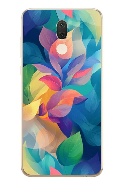 Le Balvo Huawei Mate 10 Lite Uyumlu Yumuşak Dalgalı Baskılı Silikon Kılıf ürün görseli 1