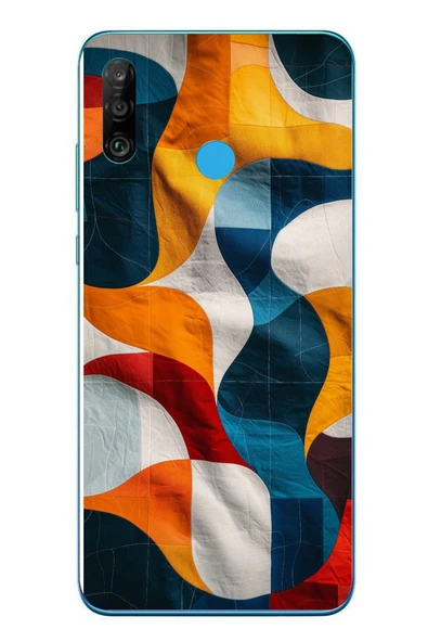Le Balvo Huawei P30 Lite Uyumlu Modern Desenler Baskılı Silikon Kılıf ürün görseli 1
