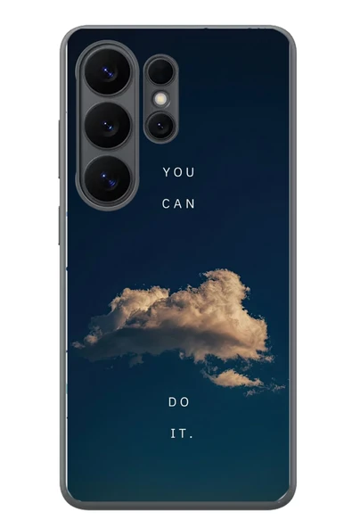 Le Balvo Samsung Galaxy S26 Ultra Uyumlu You Can Do İt Baskılı Silikon Kılıf ürün görseli 1