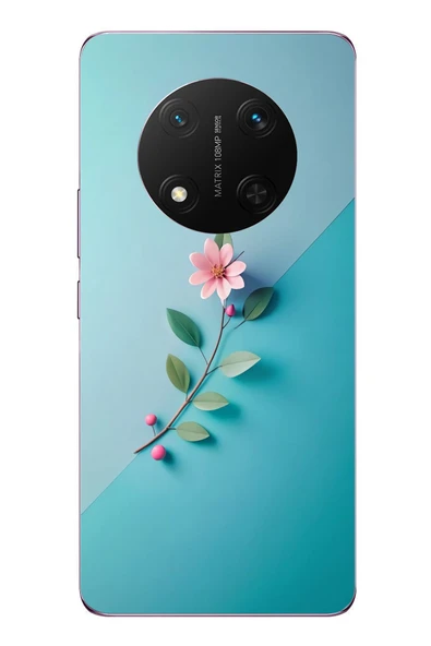 Le Balvo Honor Magic 7 Lite Uyumlu Çiçeğin Pembesi Baskılı Silikon Kılıf ürün görseli 1