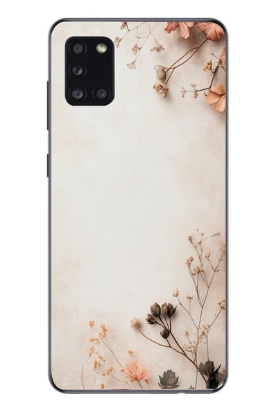 Le Balvo Samsung Galaxy A31 Uyumlu Kuru Dallar Baskılı Silikon Kılıf ürün görseli 1