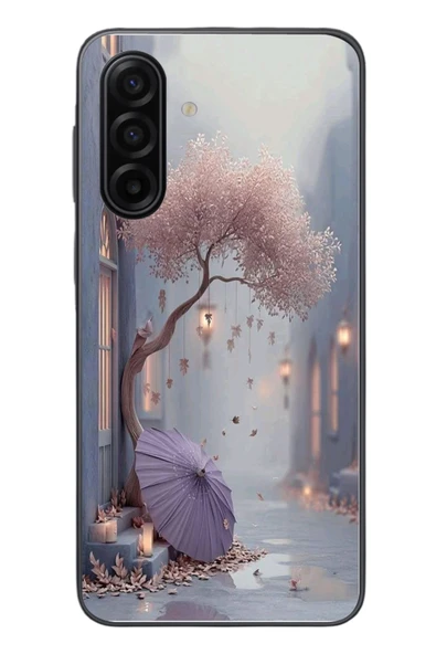 Le Balvo Samsung Galaxy A17 Uyumlu Mor Lamba Altı Baskılı Silikon Kılıf ürün görseli 1