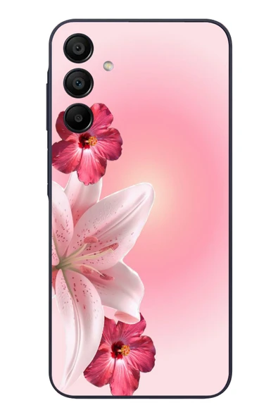 Le Balvo Samsung Galaxy A15 Uyumlu Tematik Çiçek Baskılı Silikon Kılıf ürün görseli 1