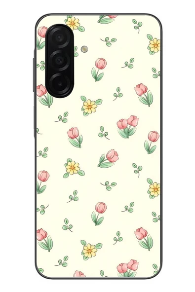 Le Balvo Samsung Galaxy A26 Uyumlu Lale Çiçekleri Baskılı Silikon Kılıf ürün görseli 1