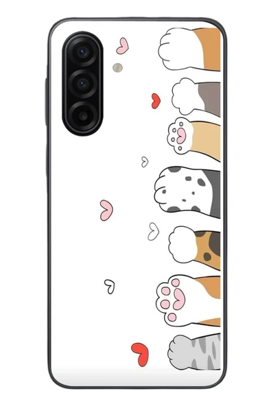 Le Balvo Samsung Galaxy A17 Uyumlu Kedi Harekatı Patileri Baskılı Silikon Kılıf ürün görseli 1