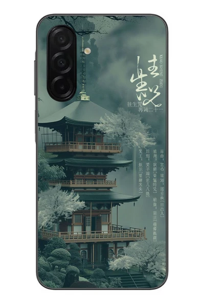 Le Balvo Samsung Galaxy A26 Uyumlu Japon Evleri Baskılı Silikon Kılıf ürün görseli 1