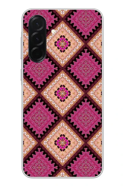 Le Balvo Samsung Galaxy A36 Uyumlu Pembe Yavrusu Motifleri Baskılı Silikon Kılıf ürün görseli 1
