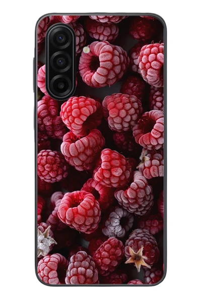 Le Balvo Samsung Galaxy A17 Uyumlu Ahududu Frambuaz Baskılı Silikon Kılıf ürün görseli 1
