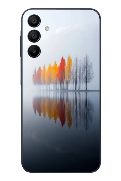 Le Balvo Samsung Galaxy A15 Uyumlu Sonbahar Zamanı Baskılı Silikon Kılıf ürün görseli 1