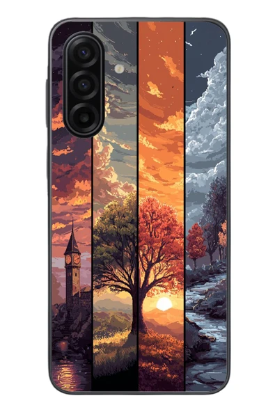 Le Balvo Samsung Galaxy A17 Uyumlu Sonbahar İlkbaharım Baskılı Silikon Kılıf ürün görseli 1