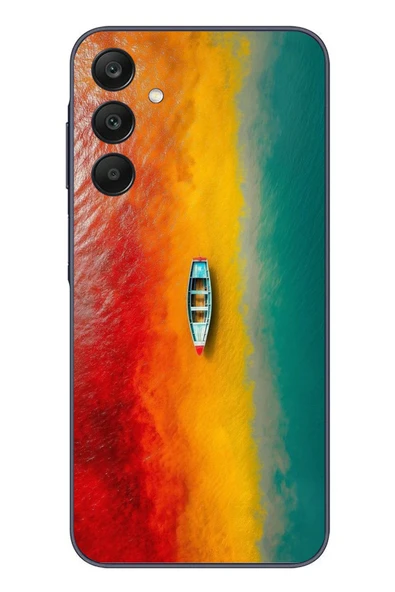 Le Balvo Samsung Galaxy A25 Uyumlu Rengarenk Tekne Baskılı Silikon Kılıf ürün görseli 1