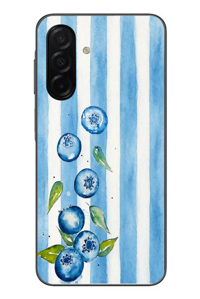 Le Balvo Samsung Galaxy A26 Uyumlu Yaban Mersinleri Baskılı Silikon Kılıf ürün görseli 1