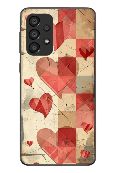Le Balvo Samsung Galaxy A33 Uyumlu Kalpler Retro Baskılı Silikon Kılıf ürün görseli 1