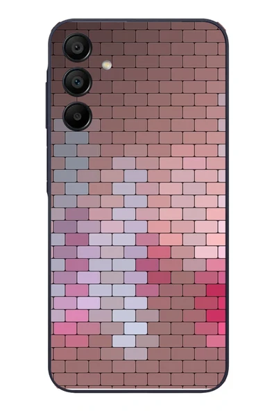 Le Balvo Samsung Galaxy A15 Uyumlu Renkli Duvar Baskılı Silikon Kılıf ürün görseli 1