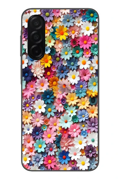 Le Balvo Samsung Galaxy A26 Uyumlu Pastel Çiçekler Baskılı Silikon Kılıf ürün görseli 1