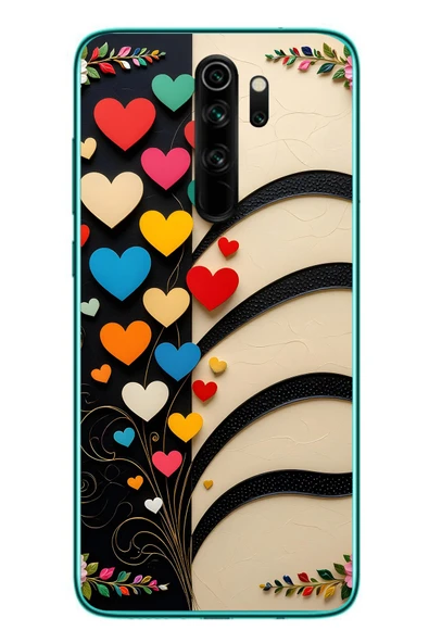 Le Balvo Redmi Note 8 Pro Uyumlu Çiçek Bukleleri Baskılı Silikon Kılıf ürün görseli 1
