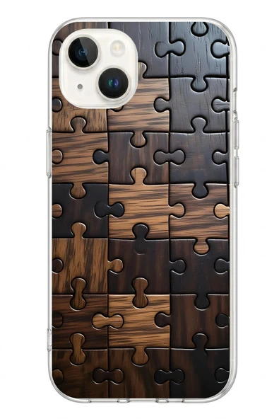 Le Balvo İphone 13/14 Uyumlu Puzzle Baskılı Silikon Kılıf ürün görseli 1