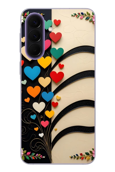Le Balvo Samsung Galaxy A57 Uyumlu Çiçek Bukleleri Baskılı Silikon Kılıf ürün görseli 1