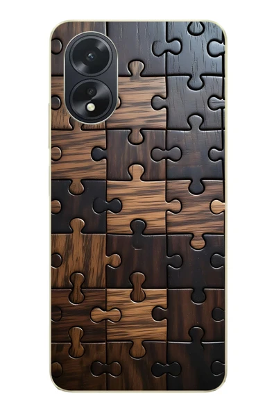 Le Balvo Oppo A38 Uyumlu Puzzle Baskılı Silikon Kılıf ürün görseli 1