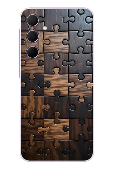 Le Balvo Samsung Galaxy A35 Uyumlu Puzzle Baskılı Silikon Kılıf ürün görseli 1