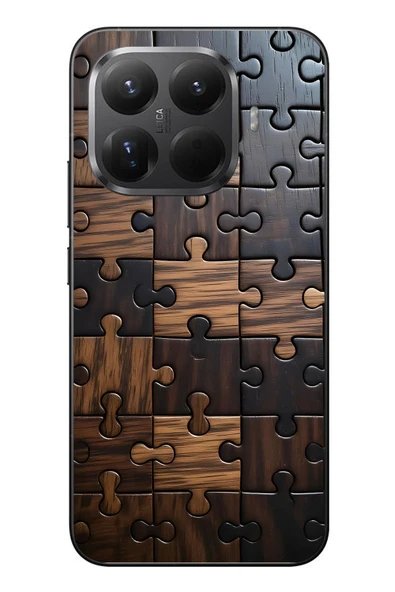 Le Balvo Xiaomi Mi 15T Pro Uyumlu Puzzle Baskılı Silikon Kılıf ürün görseli 1