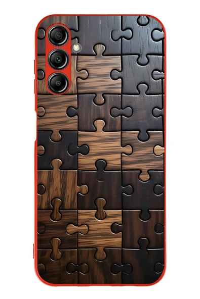 Le Balvo Samsung Galaxy A14 Uyumlu Puzzle Baskılı Silikon Kılıf ürün görseli 1