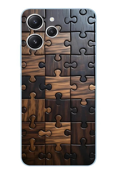 Le Balvo Redmi 12 Uyumlu Puzzle Baskılı Silikon Kılıf ürün görseli 1