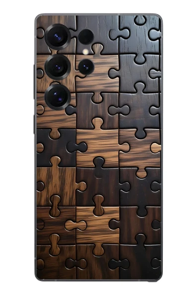 Le Balvo Samsung Galaxy S25 Ultra Uyumlu Puzzle Baskılı Silikon Kılıf ürün görseli 1