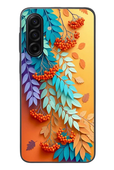 Le Balvo Samsung Galaxy A17 Uyumlu Pastoral Çicekler Baskılı Silikon Kılıf ürün görseli 1