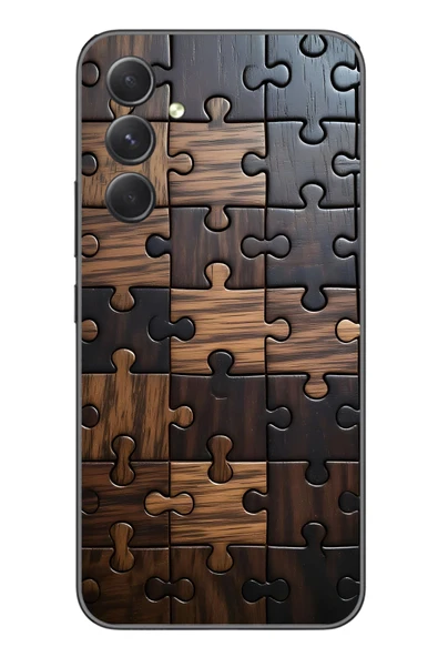 Le Balvo Samsung Galaxy A54 Uyumlu Puzzle Baskılı Silikon Kılıf ürün görseli 1