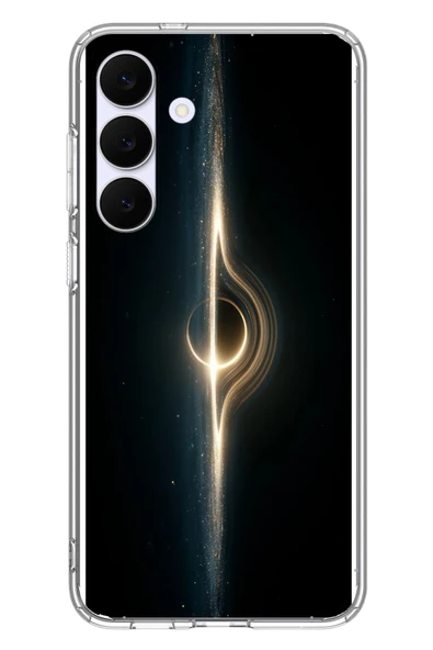 Le Balvo Samsung Galaxy S25 FE Uyumlu Galaksi Uzay Baskılı Silikon Kılıf ürün görseli 1