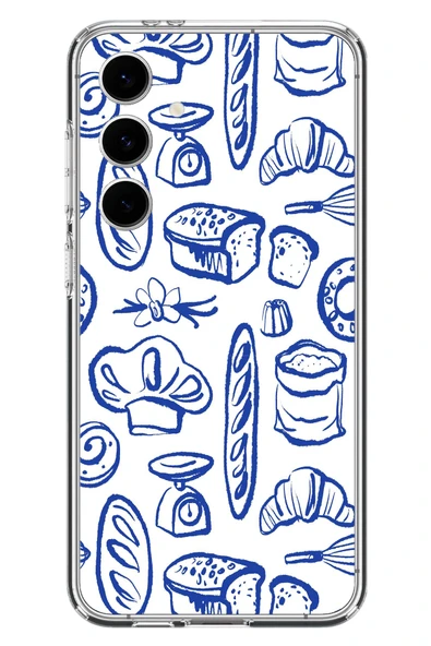 Le Balvo Samsung Galaxy S24 FE Uyumlu Bakery Ahçı Usta Baskılı Silikon Kılıf ürün görseli 1