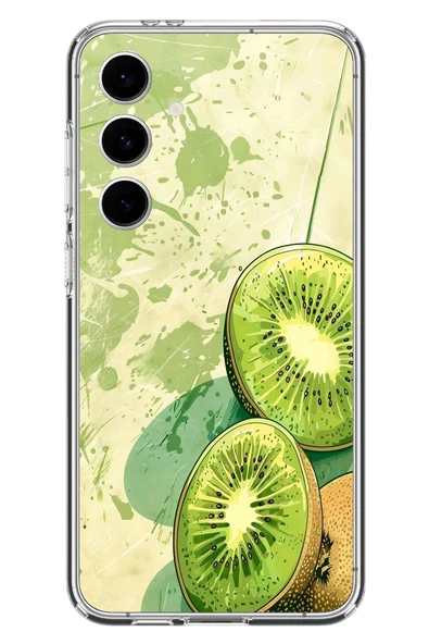 Le Balvo Samsung Galaxy S24 FE Uyumlu Kiviler Baskılı Silikon Kılıf ürün görseli 1