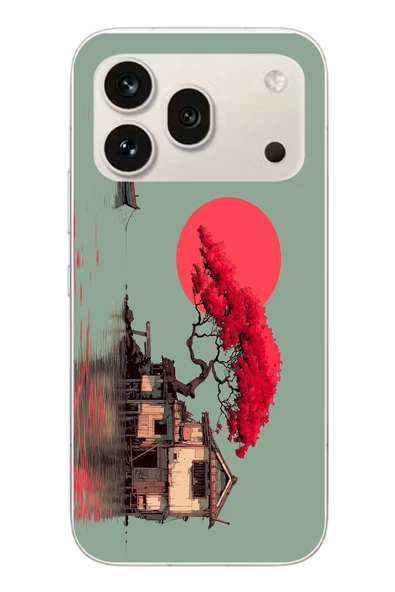 Le Balvo Honor 600 Pro Uyumlu Sahil Evi Baskılı Silikon Kılıf ürün görseli 1