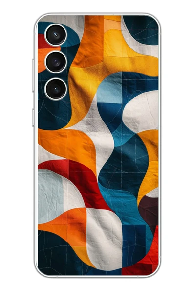 Le Balvo Samsung Galaxy S23 Fe Uyumlu Modern Desenler Baskılı Silikon Kılıf ürün görseli 1