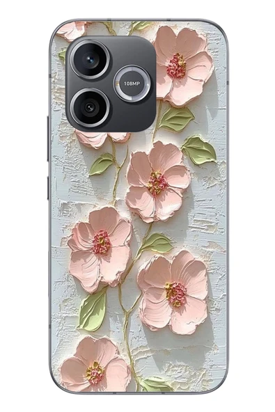 Le Balvo Honor 600 Uyumlu Gül Kurusu Baskılı Silikon Kılıf ürün görseli 1