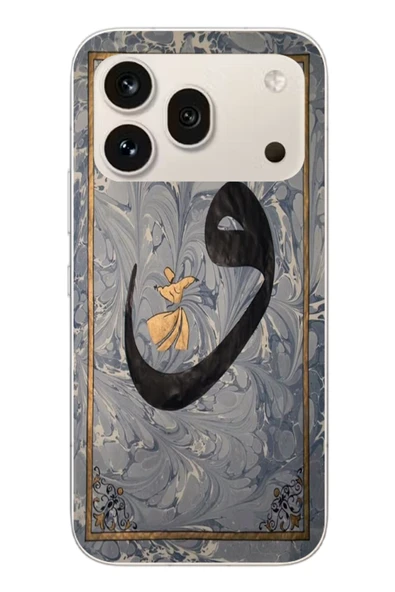 Le Balvo Honor 600 Pro Uyumlu Vav Harfi Gri Baskılı Silikon Kılıf ürün görseli 1