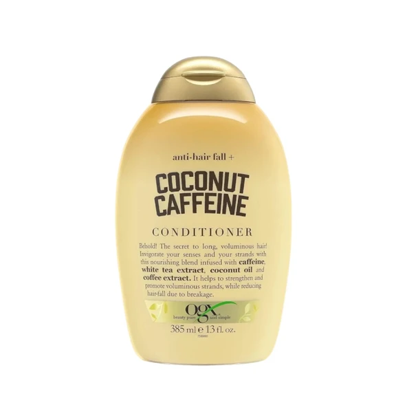 Ogx Coconut Caffeine Saç Bakım Kremi 385ml ürün görseli 1