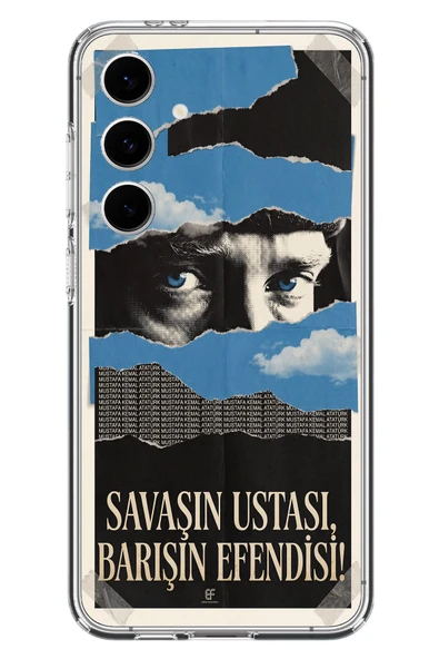 Le Balvo Samsung Galaxy S24 FE Uyumlu Savaşın Ustası Atatürk Baskılı Silikon Kılıf ürün görseli 1