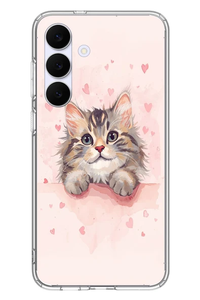 Le Balvo Samsung Galaxy S25 FE Uyumlu Benim Kedim Baskılı Silikon Kılıf ürün görseli 1
