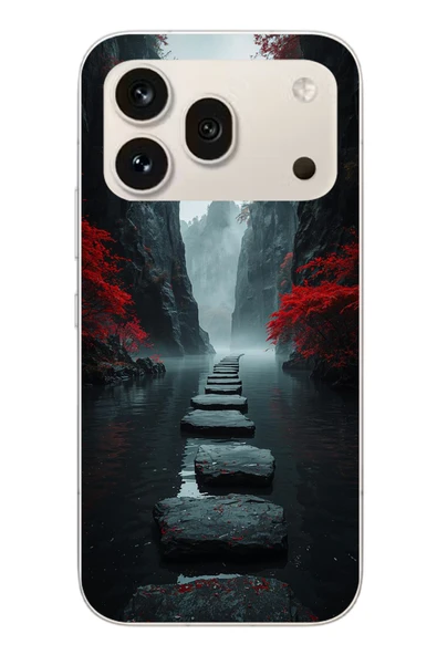 Le Balvo Honor 600 Pro Uyumlu Karanlık Yolu Baskılı Silikon Kılıf ürün görseli 1
