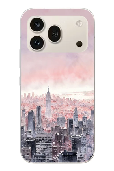 Le Balvo Honor 600 Pro Uyumlu Gökdelenler Baskılı Silikon Kılıf ürün görseli 1