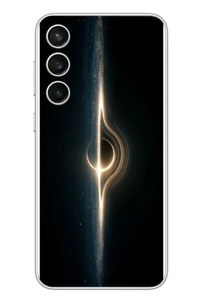 Le Balvo Samsung Galaxy S23 Fe Uyumlu Galaksi Uzay Baskılı Silikon Kılıf ürün görseli 1