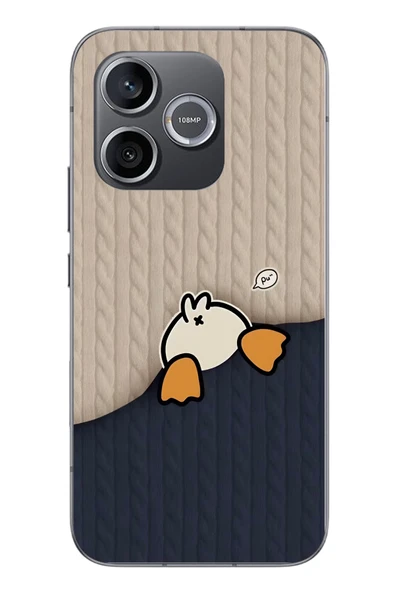 Le Balvo Honor 600 Uyumlu Şaşkın Ördek Baskılı Silikon Kılıf ürün görseli 1