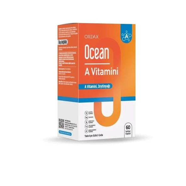 Ocean Vitamin A 60 Kapsül ürün görseli 1