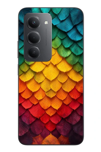 Le Balvo Redmi 15 Uyumlu Efsun Renk Demeti Baskılı Silikon Kılıf ürün görseli 1