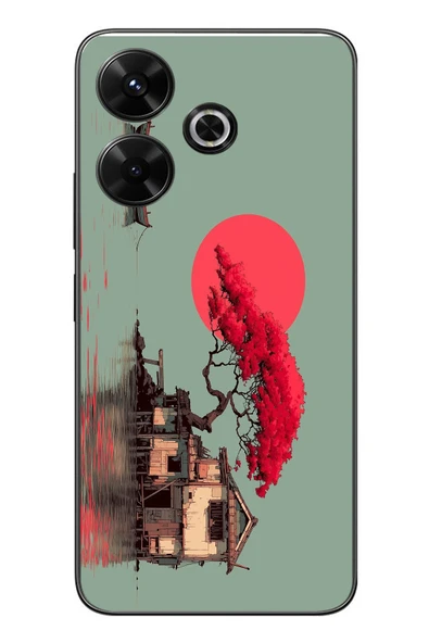 Le Balvo Redmi 13 Uyumlu Sahil Evi Baskılı Silikon Kılıf ürün görseli 1