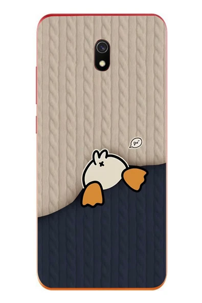 Le Balvo Redmi 8A Uyumlu Şaşkın Ördek Baskılı Silikon Kılıf ürün görseli 1