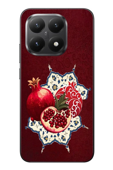 Le Balvo Xiaomi Mi 15T Uyumlu Nar Retro Baskılı Silikon Kılıf ürün görseli 1
